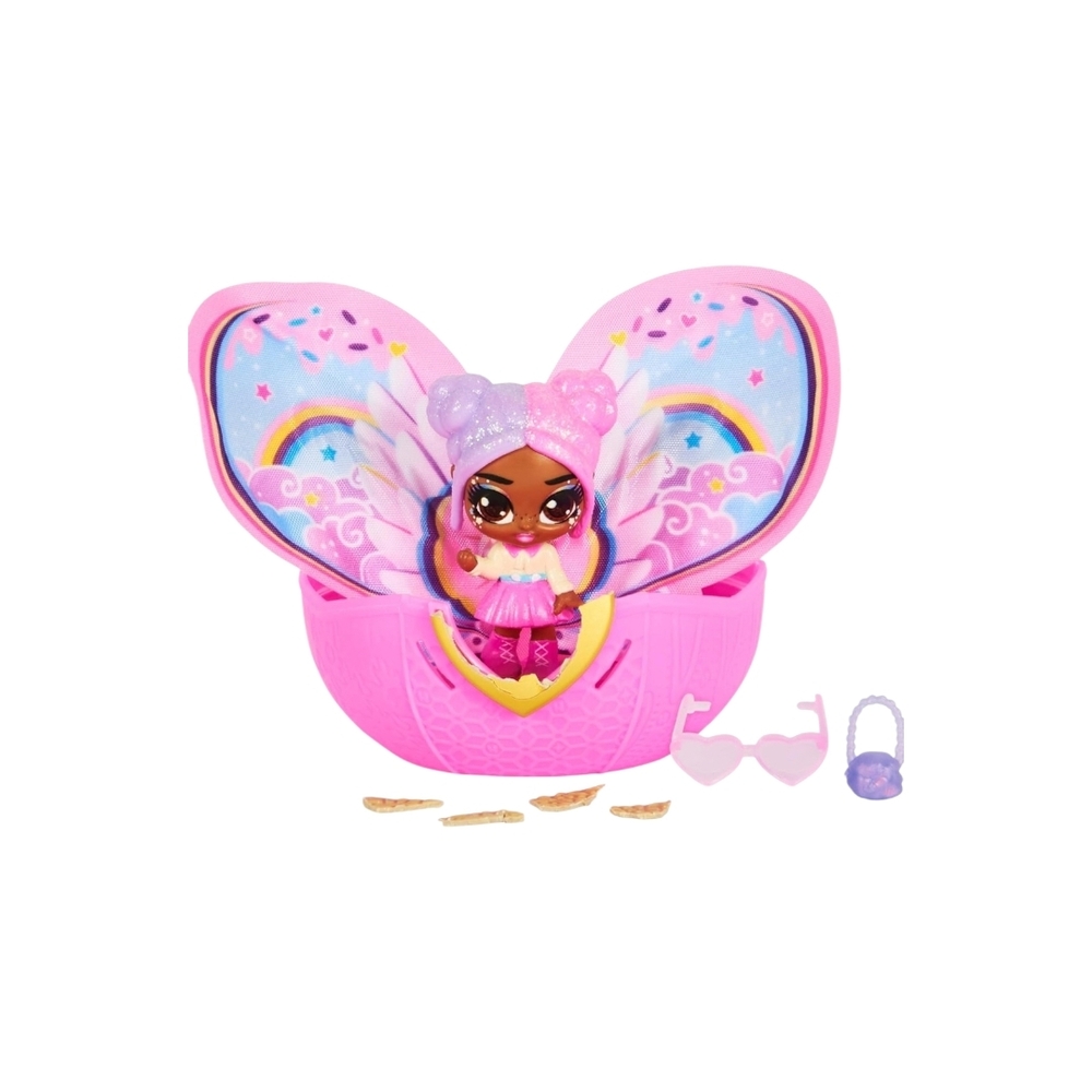 🚦♡Hatchimals Pixies Wilder Wings Pink & Purple Pixie Toy - Picture 2 of 6